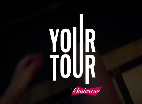 Budweiser lança YourTour, a turnê da sua vida