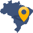 Área de Atuação - Mapa